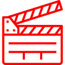 clapperboard icon